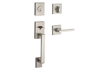 Baldwin La Jolla Handleset Satin Nickel 150