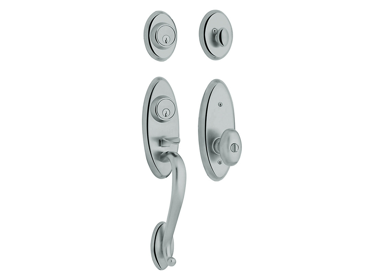 Baldwin Landon Two-Point Lock Handleset Polished Chrome 260