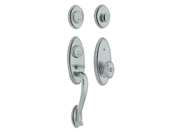 Baldwin Landon Two-Point Lock Handleset Polished Chrome 260