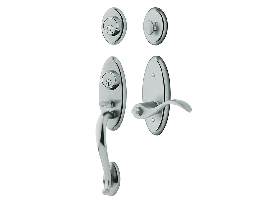 Baldwin Landon Two-Point Lock Handleset Polished Chrome 260