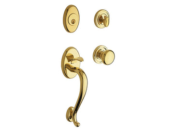 Baldwin Logan Sectional Trim Lifetime Polished Brass 003