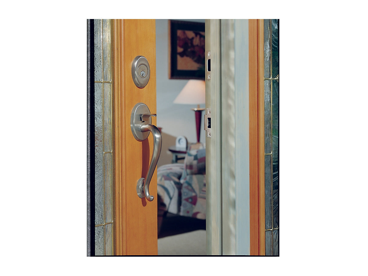 Baldwin Logan Sectional Trim Satin Nickel 150
