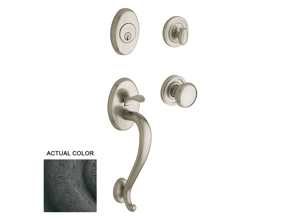 Baldwin Logan Sectional Trim Distressed Oil-Rubbed Bronze 402