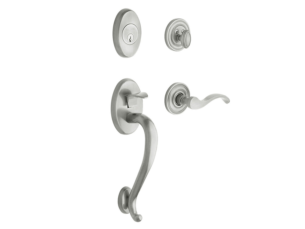Baldwin Logan Sectional Trim Satin Chrome 264