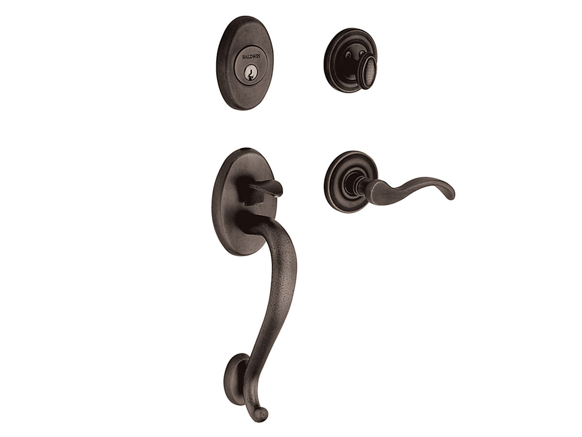 Baldwin Logan Sectional Trim Distressed Oil-Rubbed Bronze 402