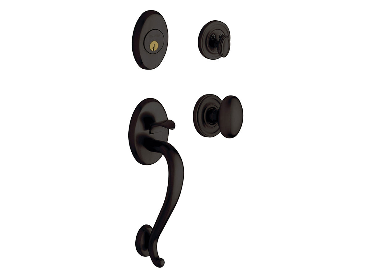 Baldwin Logan Sectional Trim w 5025 Knob Oil-Rubbed Bronze 102