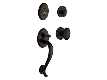 Baldwin Logan Sectional Trim w 5025 Knob Oil-Rubbed Bronze 102