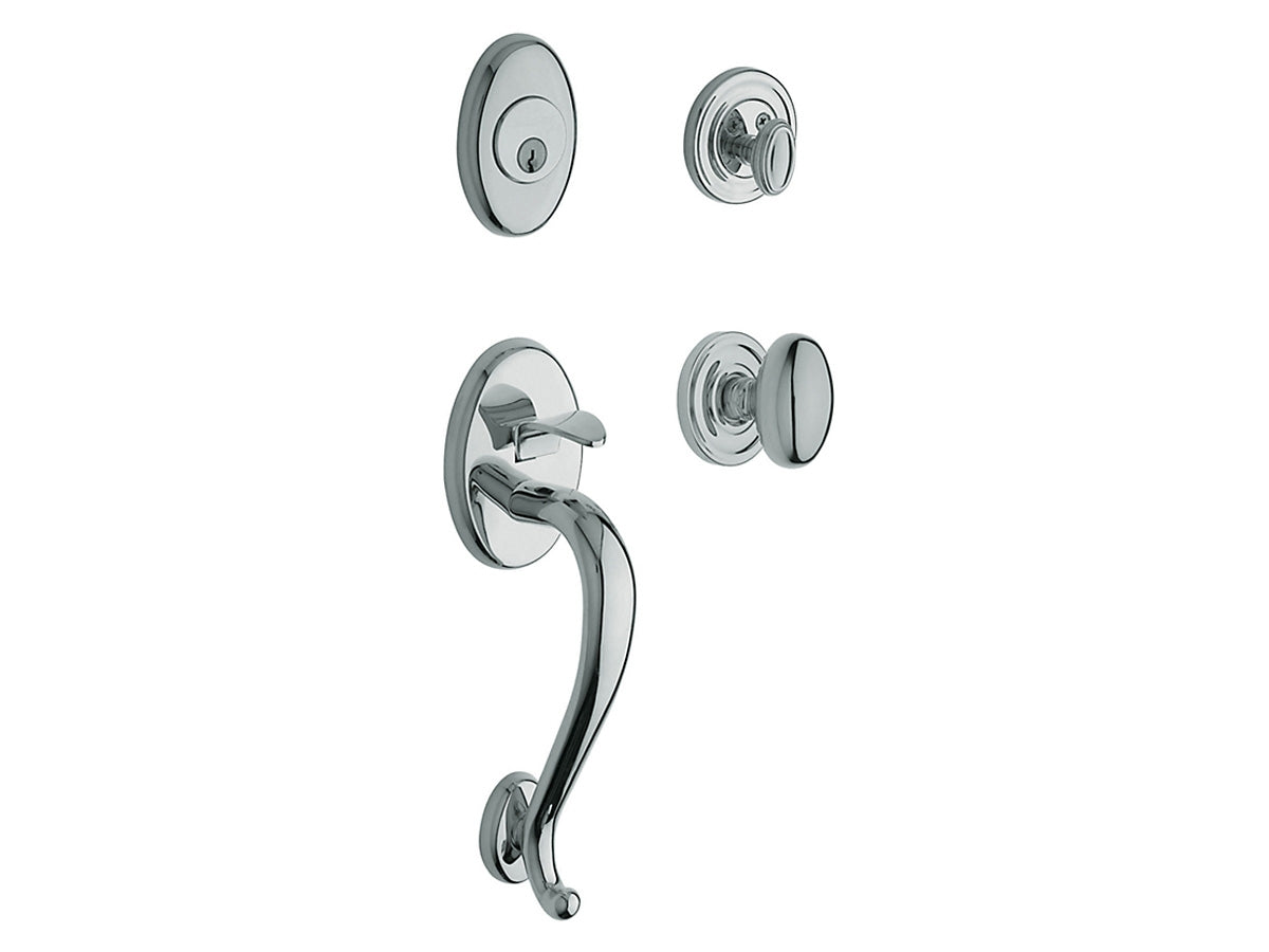 Baldwin Logan Sectional Trim w 5025 Knob Polished Chrome 260