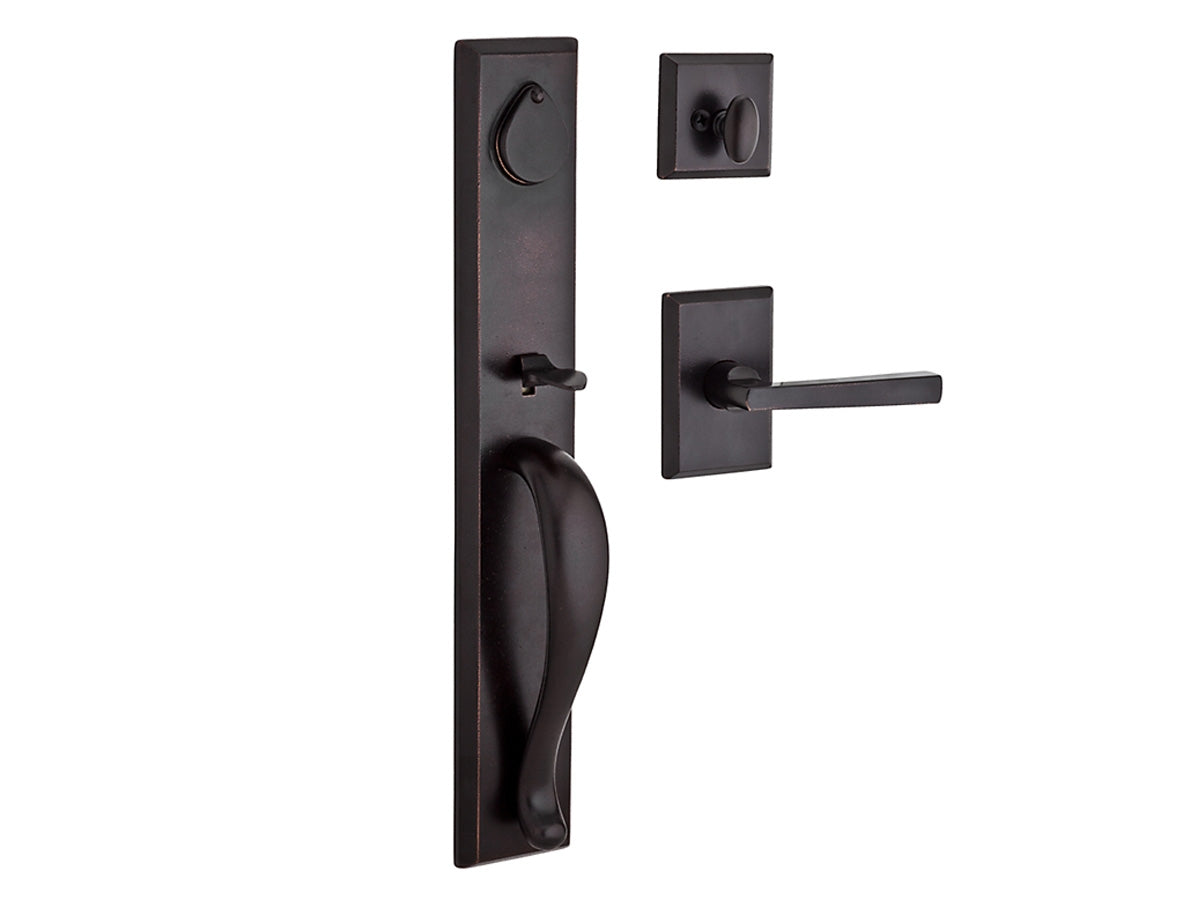 Baldwin Longview Handleset Dark Bronze 481