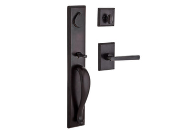 Baldwin Longview Handleset Dark Bronze 481