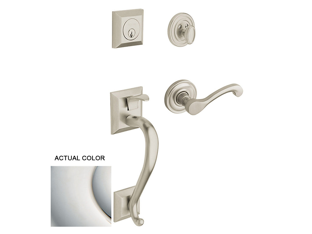 Baldwin Madison Sectional Trim Polished Nickel with Lifetime Finish 055