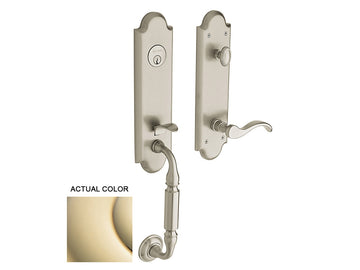 Baldwin Manchester Emergency Egress Handleset Lifetime Polished Brass 003