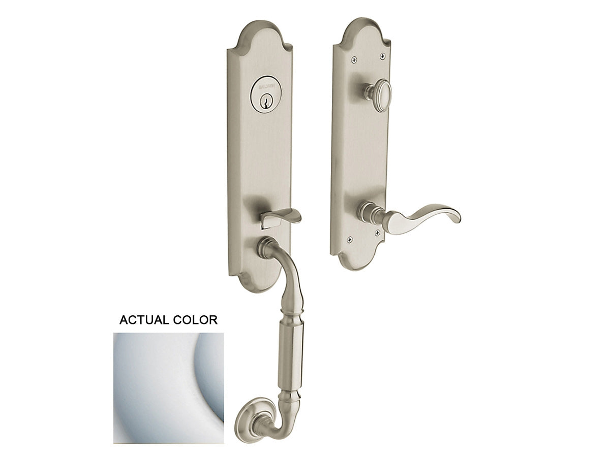 Baldwin Manchester Emergency Egress Handleset Satin Chrome 264