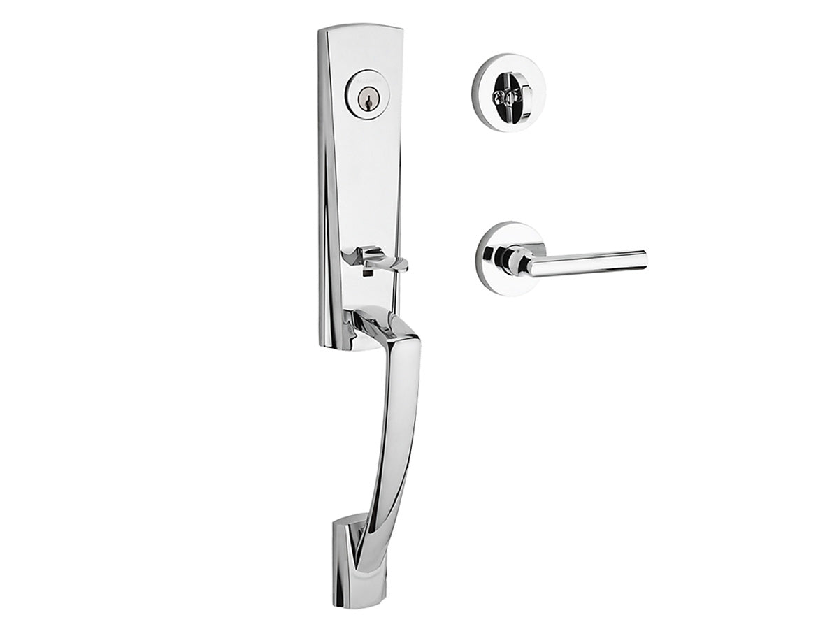 Baldwin Miami Handleset Polished Chrome 260