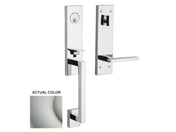 Baldwin Minneapolis 3/4 Escutcheon Handleset Satin Nickel 150