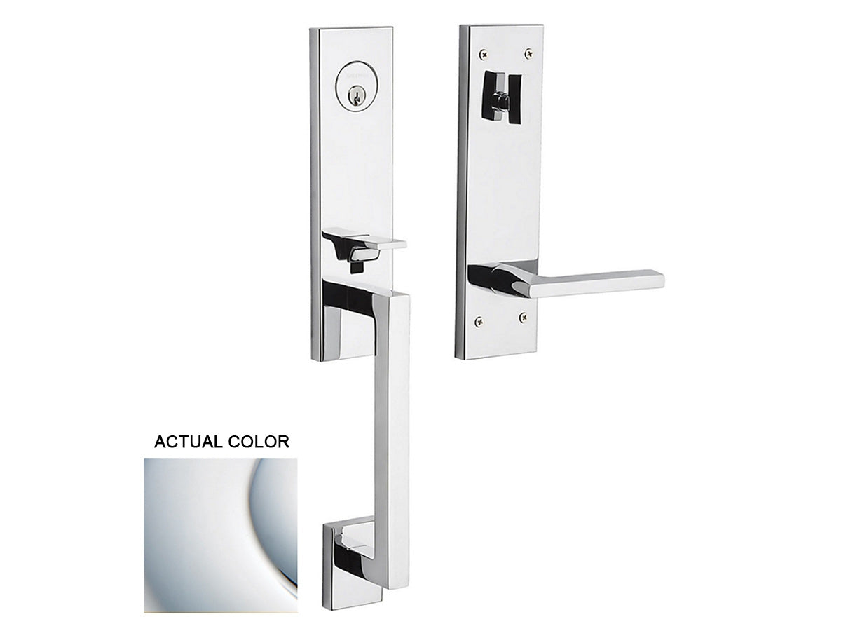 Baldwin Minneapolis 3/4 Escutcheon Handleset Polished Chrome 260