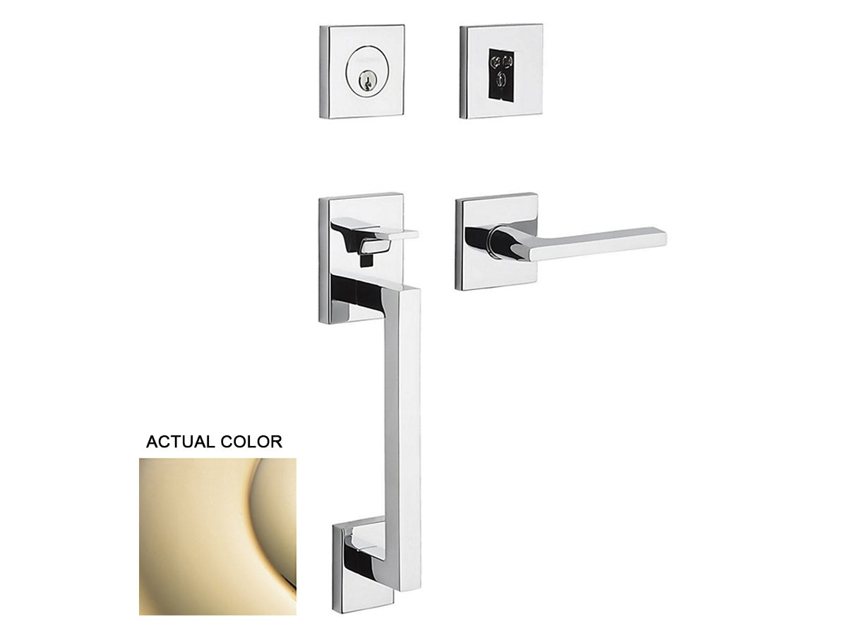 Baldwin Minneapolis Sectional Handleset Lifetime Polished Brass 003