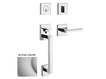 Baldwin Minneapolis Sectional Handleset Satin Nickel 150