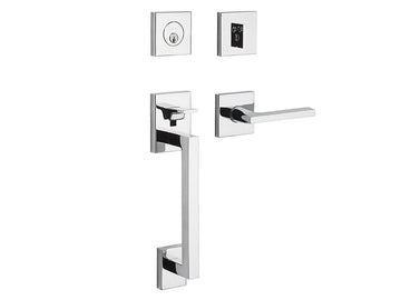 Baldwin Minneapolis Sectional Handleset Polished Chrome 260