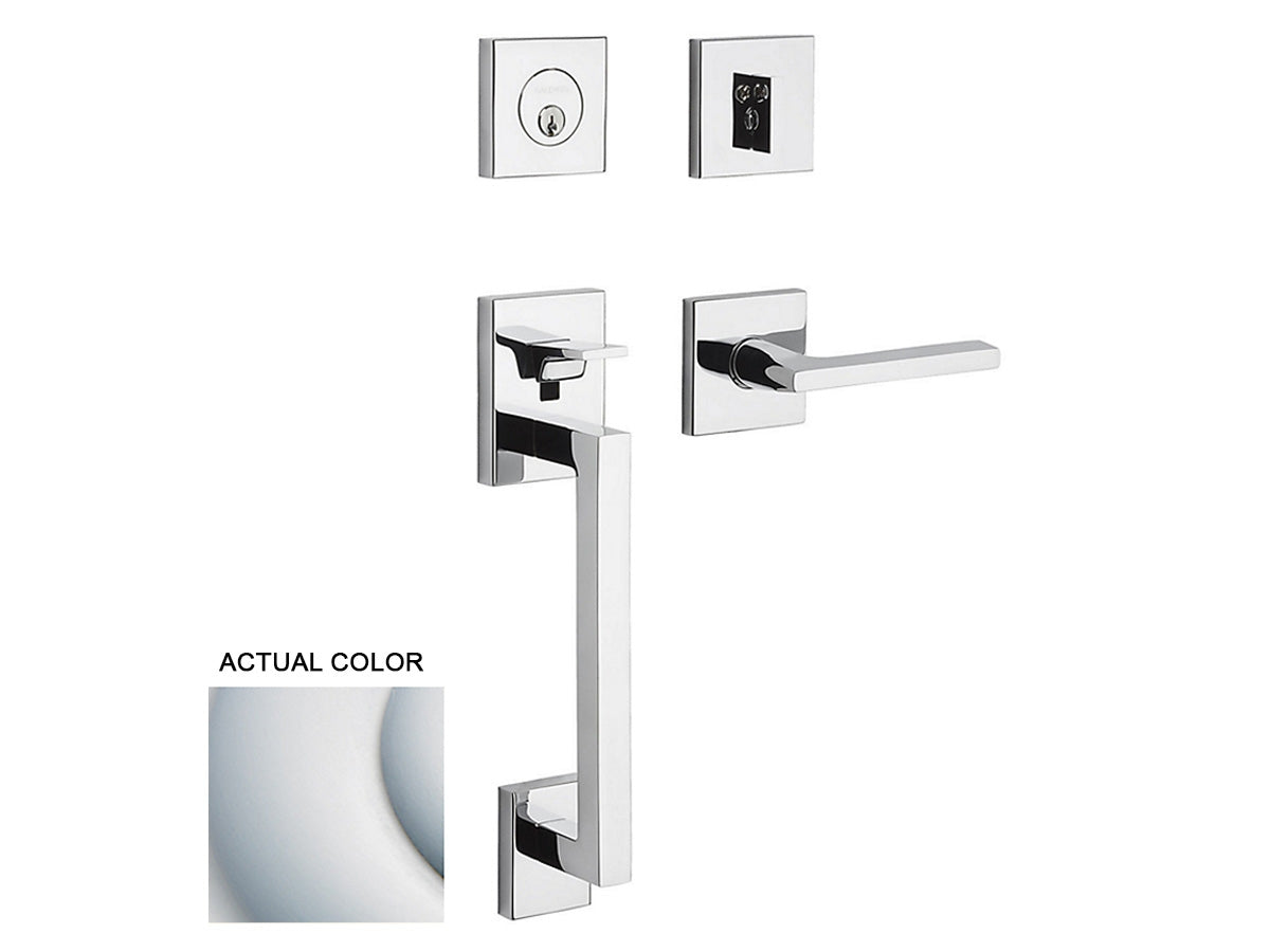 Baldwin Minneapolis Sectional Handleset Satin Chrome 264