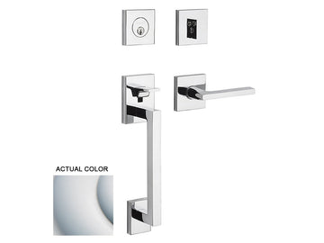 Baldwin Minneapolis Sectional Handleset Satin Chrome 264