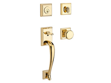 Baldwin Napa Handleset Polished Brass 003