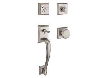 Baldwin Napa Handleset Satin Nickel 150