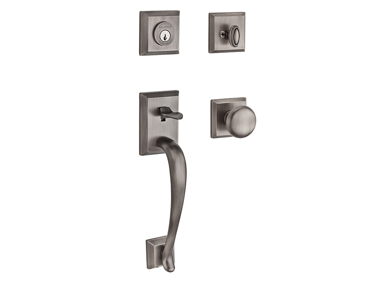 Baldwin Napa Handleset Matte Antique Nickel 152
