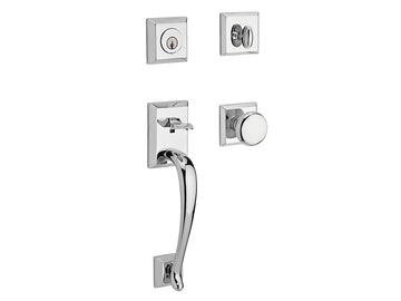 Baldwin Napa Handleset Polished Chrome 260