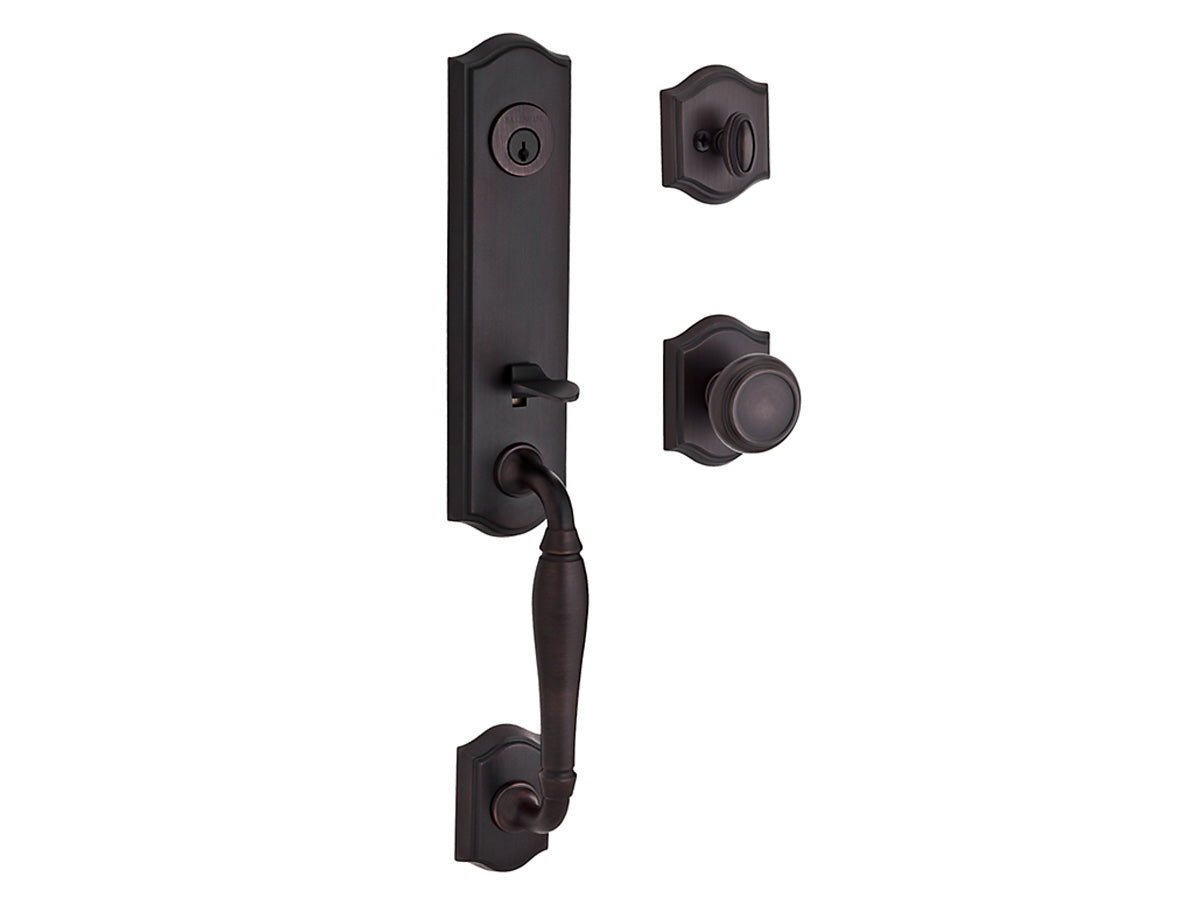 Baldwin New Hampshire Handleset Venetian Bronze 112