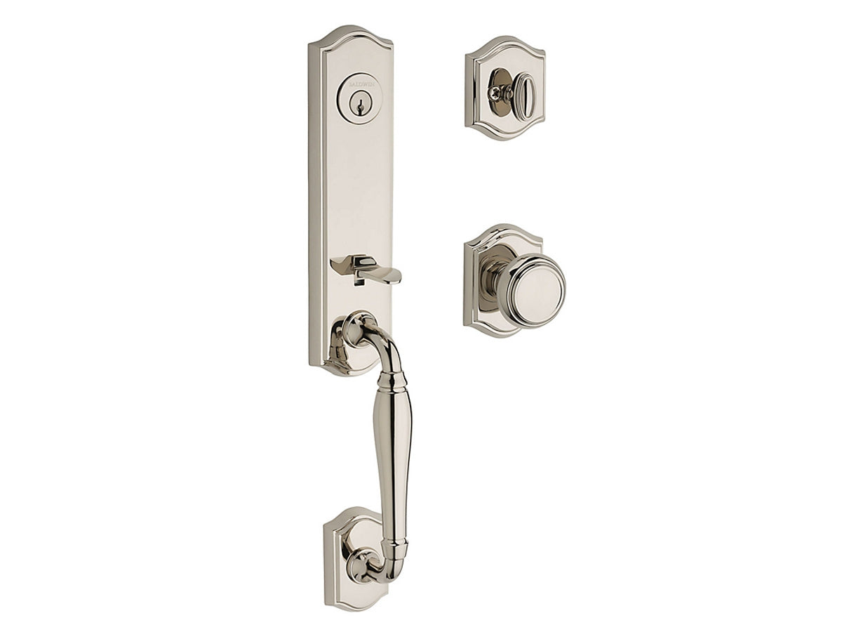 Baldwin New Hampshire Handleset Polished Nickel 141