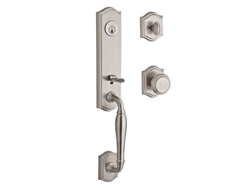Baldwin New Hampshire Handleset Satin Nickel 150
