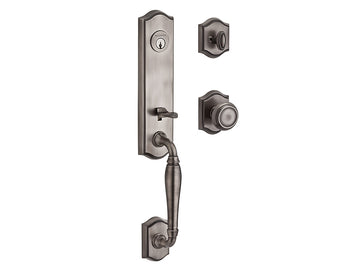 Baldwin New Hampshire Handleset Matte Antique Nickel 152