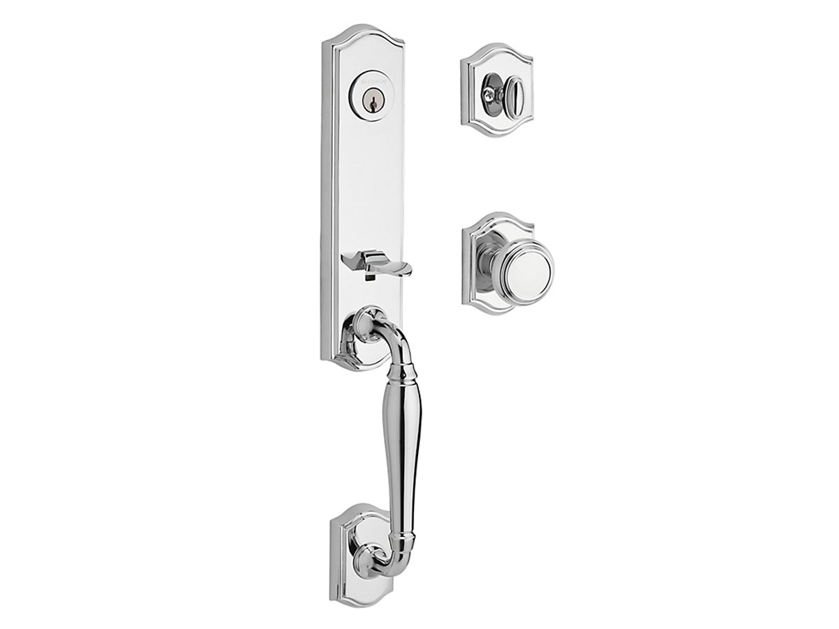 Baldwin New Hampshire Handleset Polished Chrome 260