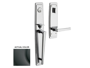 Baldwin Palm Springs Full Escutcheon Handleset Oil-Rubbed Bronze 102