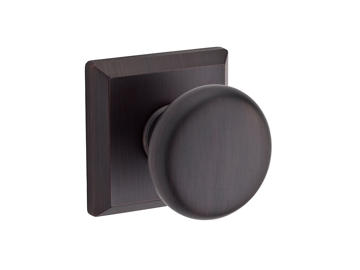 Baldwin Round Reserve Brass Interior Door Knob