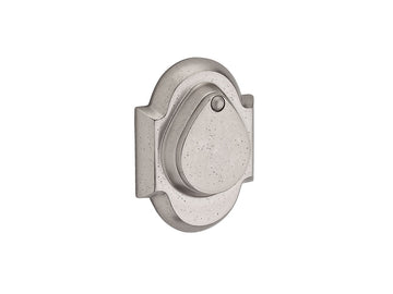 Baldwin Rustic Arch Reserve Brass Deadbolt
