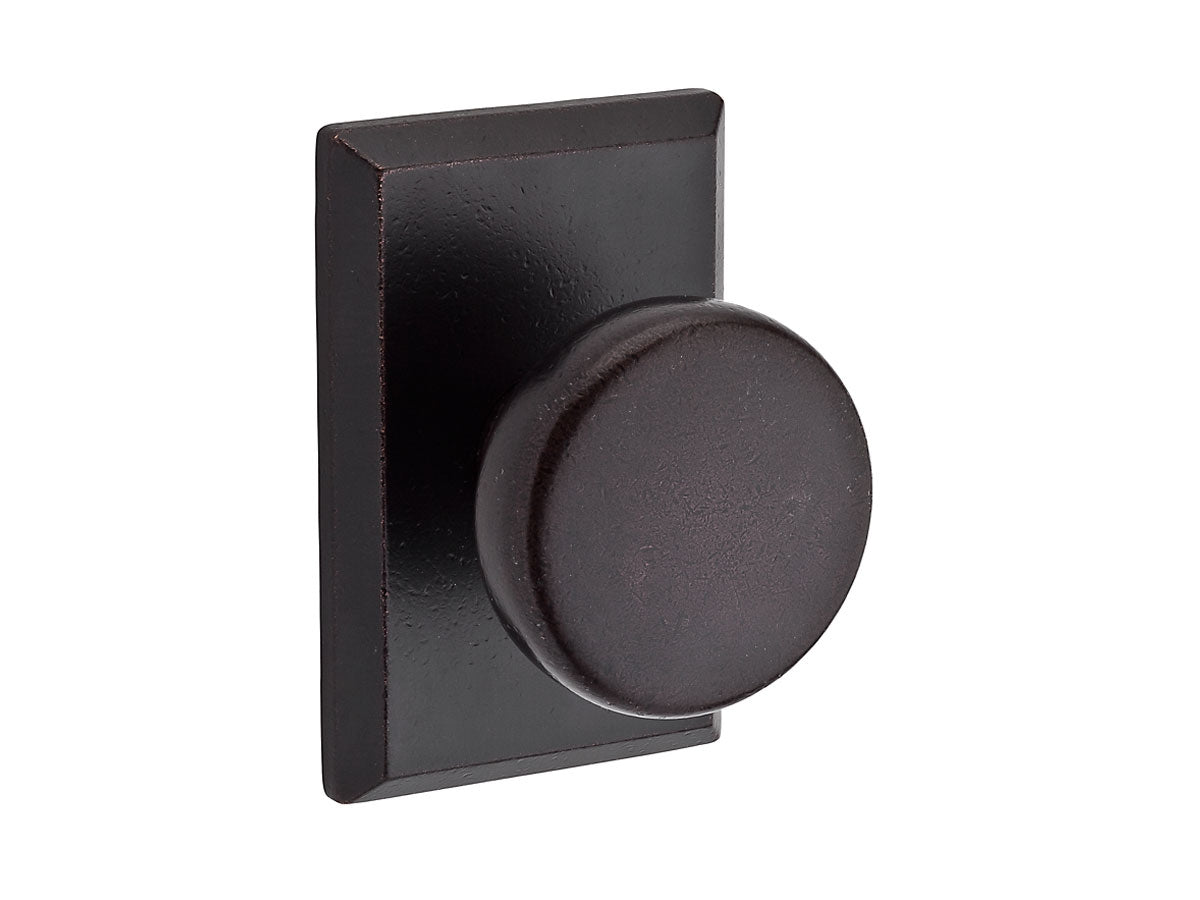 Baldwin Rustic Reserve Brass Interior Door Knob