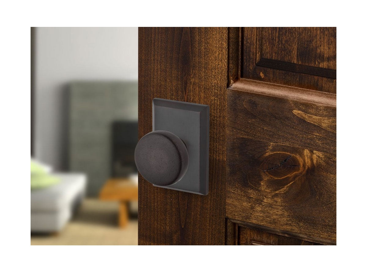 Baldwin Rustic Reserve Brass Interior Door Knob