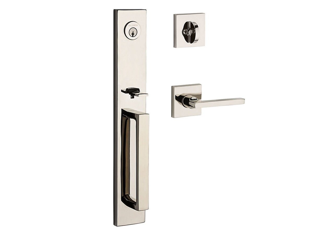 Baldwin Santa Cruz Handleset Polished Nickel 141