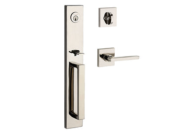 Baldwin Santa Cruz Handleset Polished Nickel 141