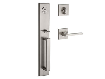 Baldwin Santa Cruz Handleset Satin Nickel 150