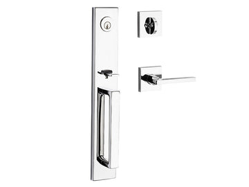 Baldwin Santa Cruz Handleset Polished Chrome 260