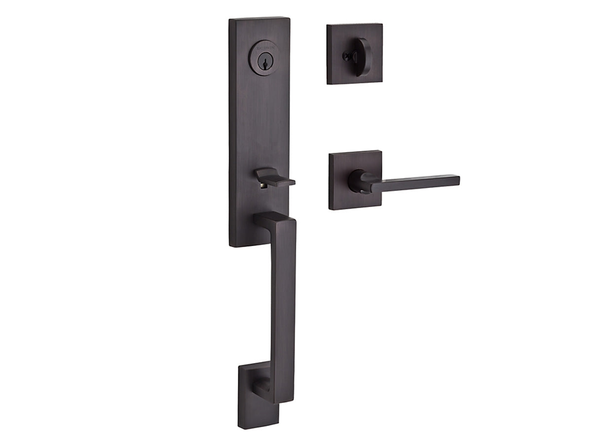 Baldwin Seattle Handleset Venetian Bronze 112
