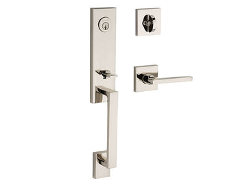 Baldwin Seattle Handleset Polished Nickel 141