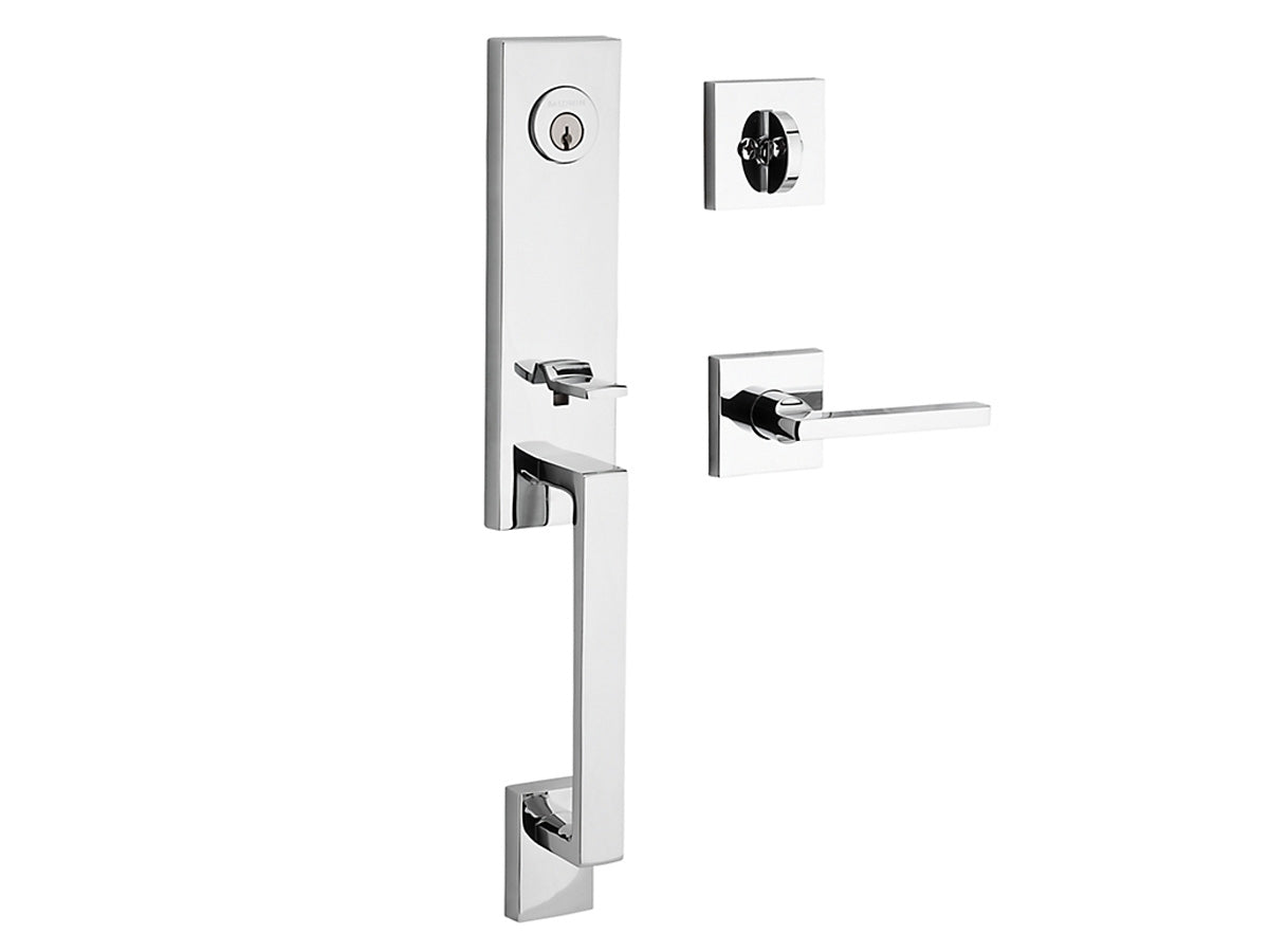 Baldwin Seattle Handleset Polished Chrome 260