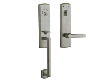 Baldwin Soho Escutcheon Handleset Antique Nickel 151