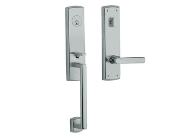 Baldwin Soho Escutcheon Handleset Polished Chrome 260