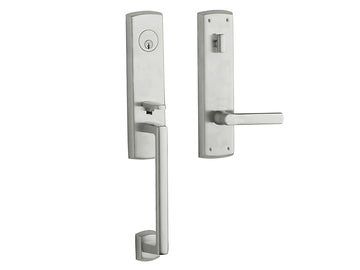 Baldwin Soho Escutcheon Handleset Satin Chrome 264