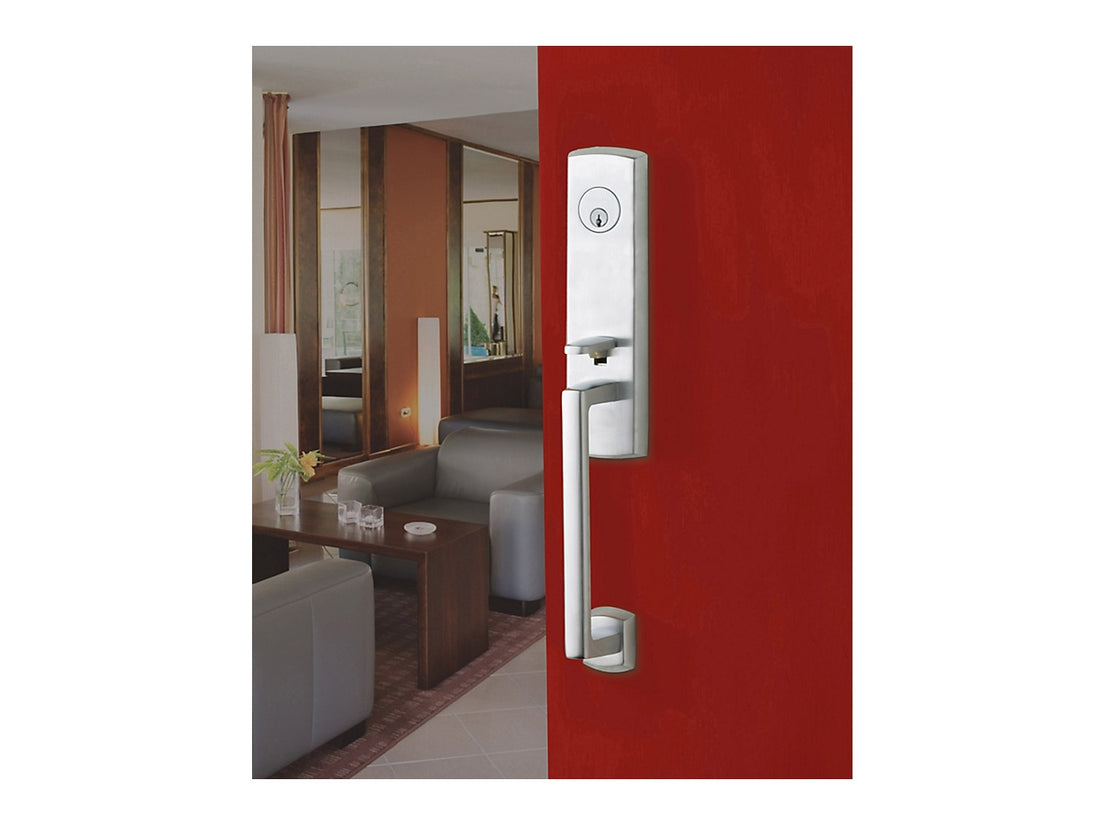 Baldwin Soho Escutcheon Handleset Satin Chrome 264